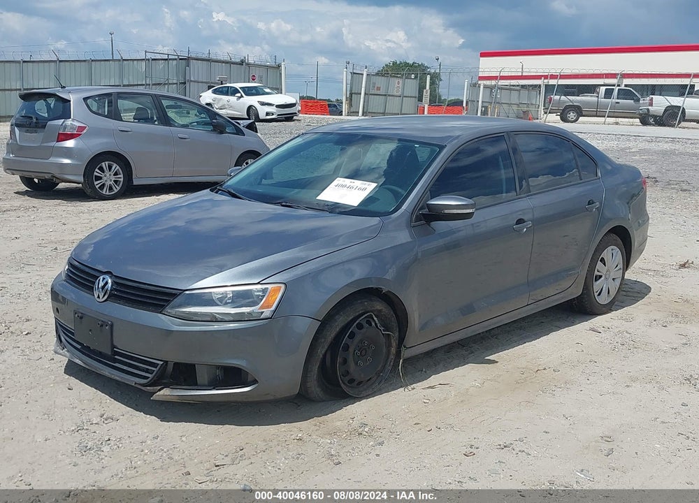 2012 VOLKSWAGEN JETTA 2.5L SE VIN: 3VWDP7AJ5CM452554