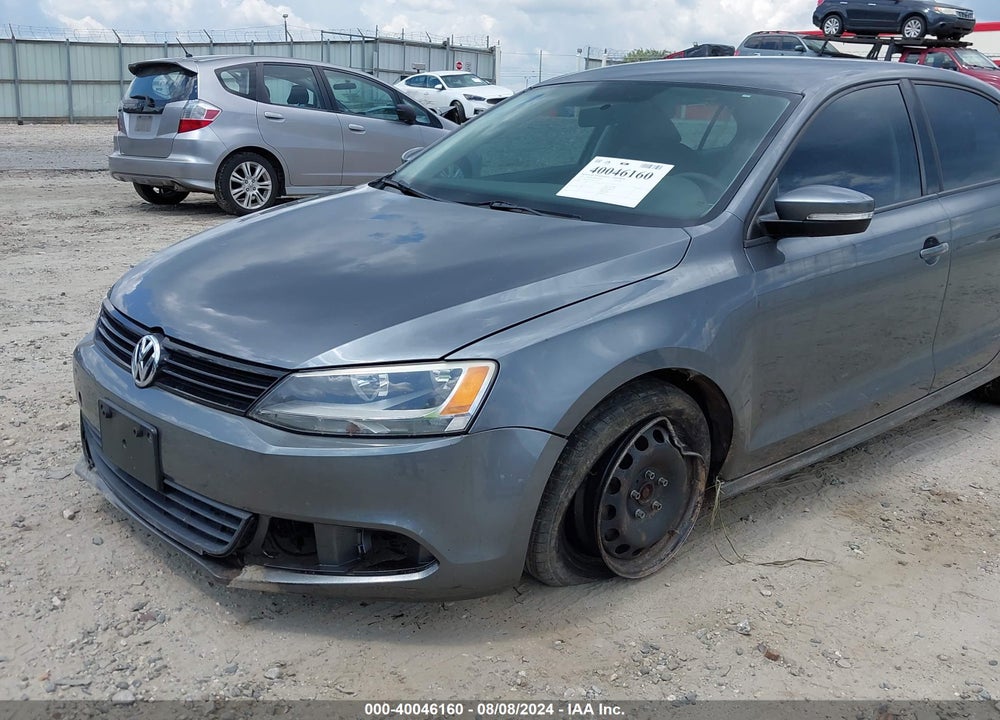 2012 VOLKSWAGEN JETTA 2.5L SE VIN: 3VWDP7AJ5CM452554