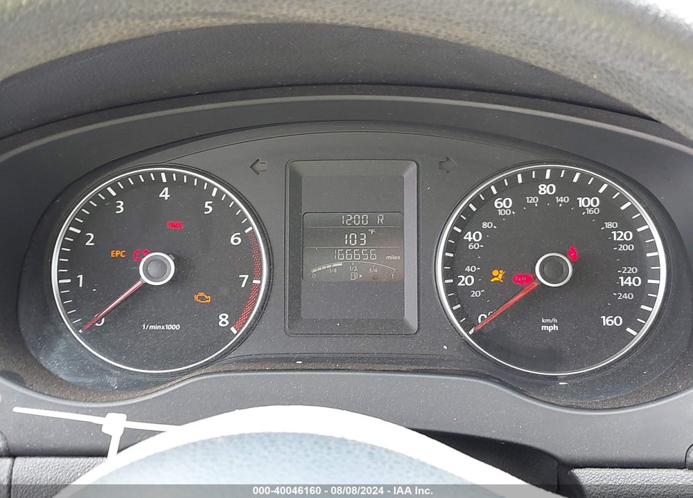 2012 VOLKSWAGEN JETTA 2.5L SE VIN: 3VWDP7AJ5CM452554