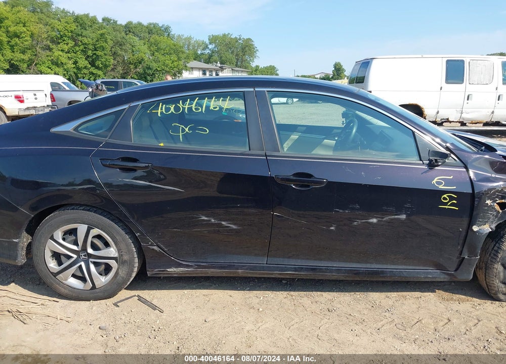 2017 HONDA CIVIC LX VIN: 19XFC2F59HE073564