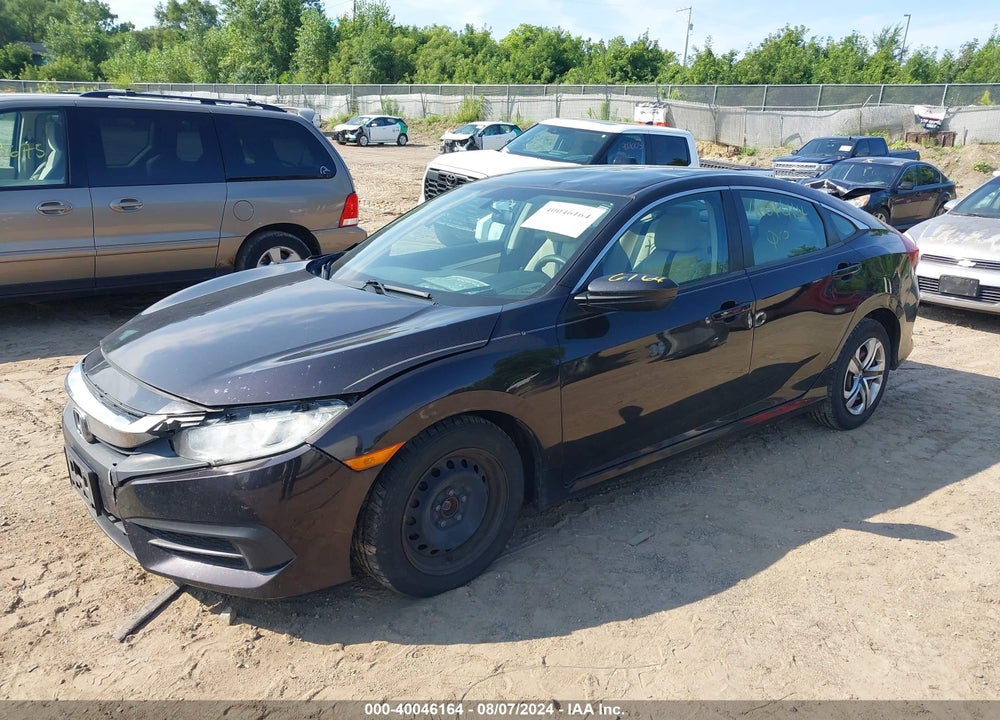 2017 HONDA CIVIC LX VIN: 19XFC2F59HE073564