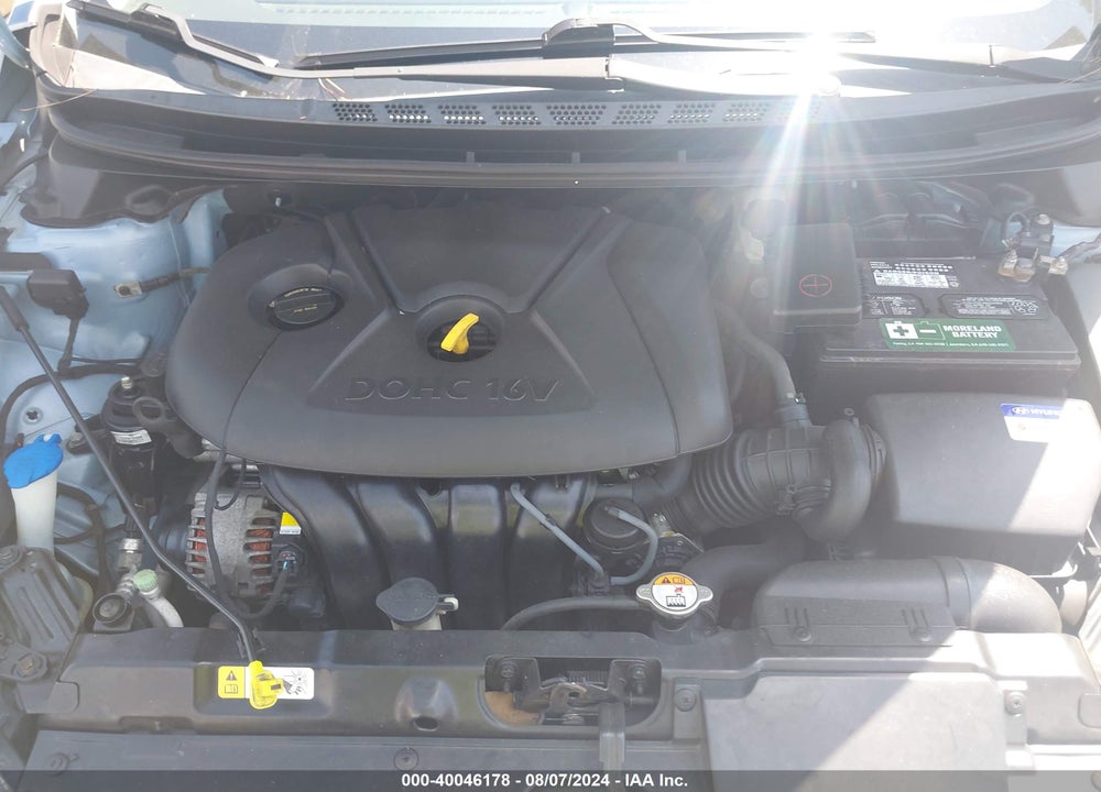 2013 HYUNDAI ELANTRA LIMITED VIN: KMHDH4AE8DU712598