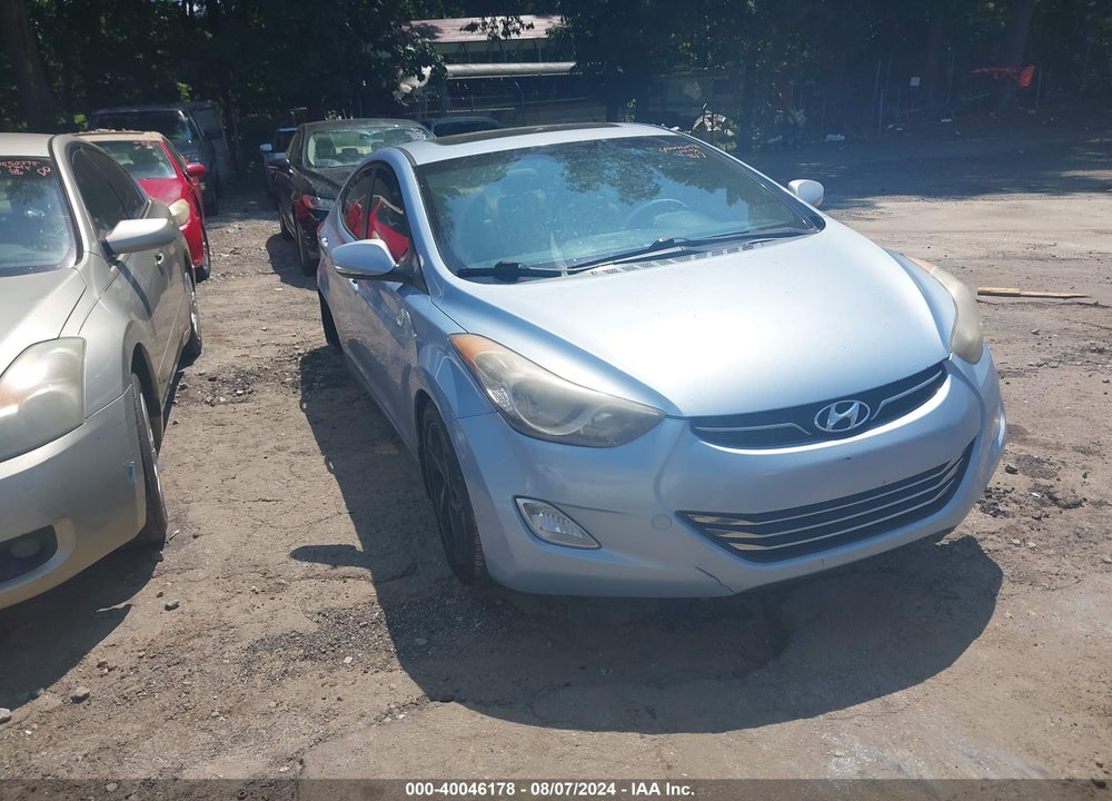 2013 HYUNDAI ELANTRA LIMITED VIN: KMHDH4AE8DU712598