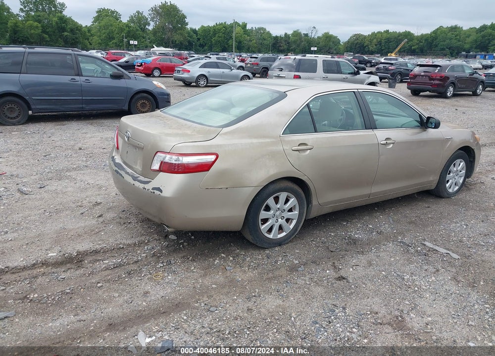 2007 TOYOTA CAMRY HYBRID VIN: JTNBB46K573006626