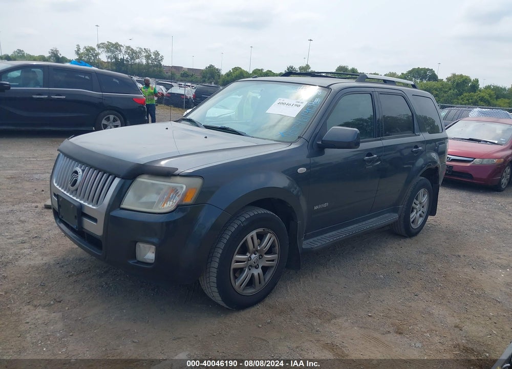 2008 MERCURY MARINER PREMIER VIN: 4M2CU97168KJ16897