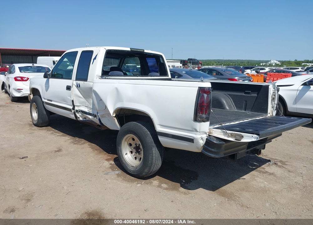 1997 CHEVROLET K1500 FLEETSIDE VIN: 2GCEK19R2V1229945