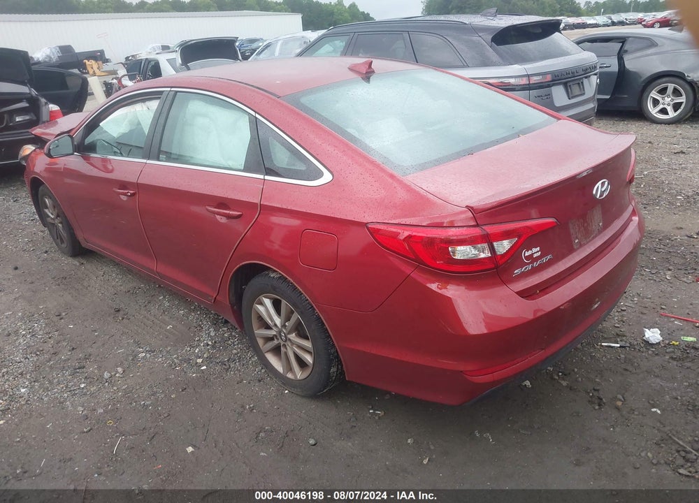 2016 HYUNDAI SONATA SE VIN: 5NPE24AF3GH314362