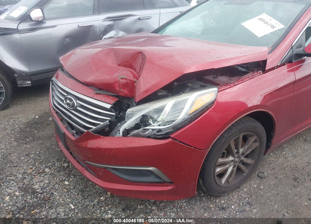 2016 HYUNDAI SONATA SE VIN: 5NPE24AF3GH314362