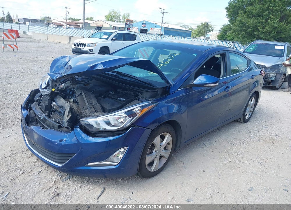 2016 HYUNDAI ELANTRA VALUE EDITION VIN: 5NPDH4AE1GH788599