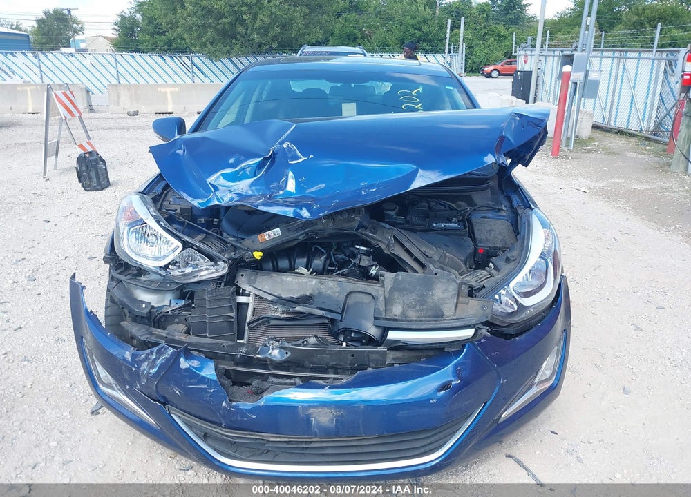 2016 HYUNDAI ELANTRA VALUE EDITION VIN: 5NPDH4AE1GH788599
