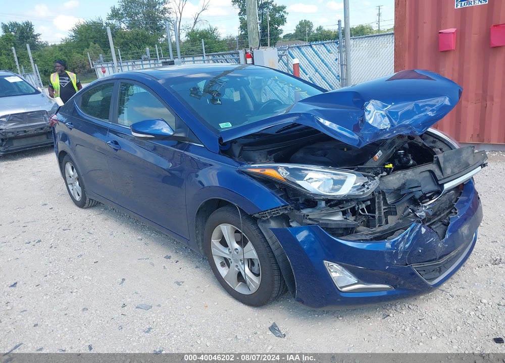 2016 HYUNDAI ELANTRA VALUE EDITION VIN: 5NPDH4AE1GH788599