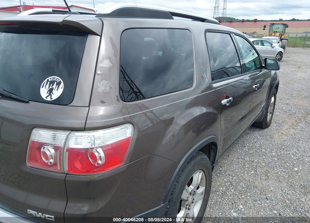 2008 GMC ACADIA SLE-1 VIN: 1GKEV13708J230444