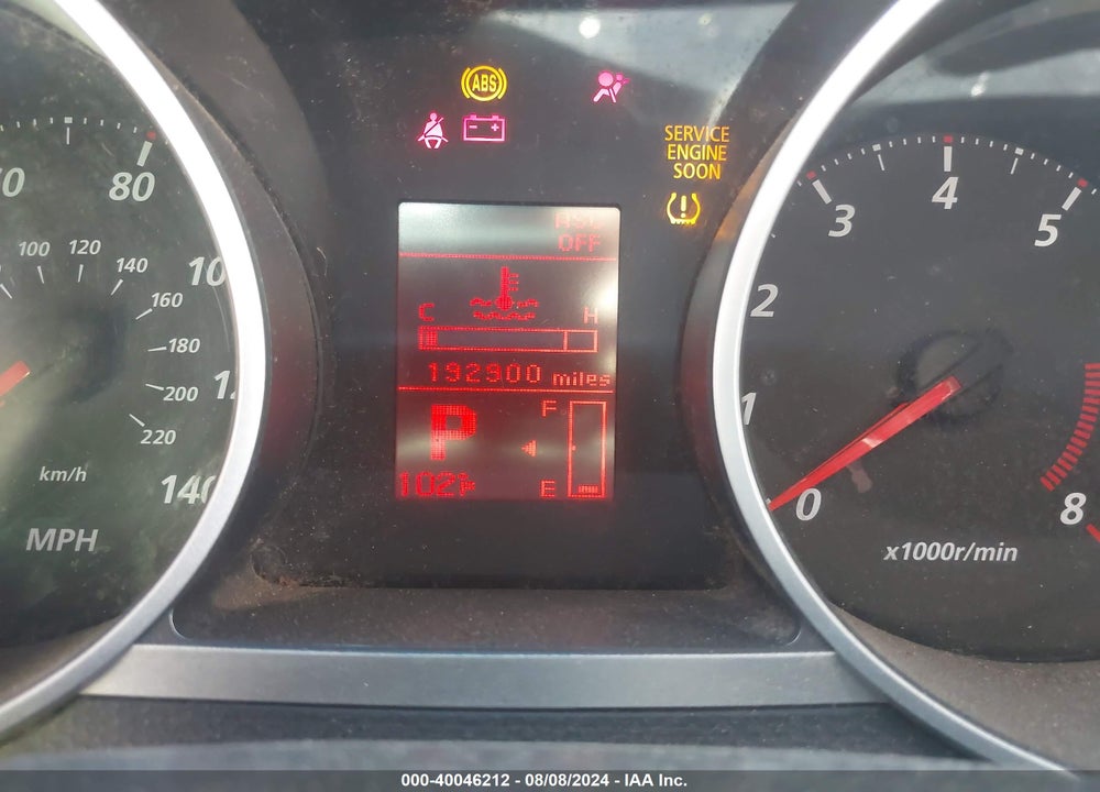 2010 MITSUBISHI OUTLANDER ES VIN: JA4AS2AW1AZ004563