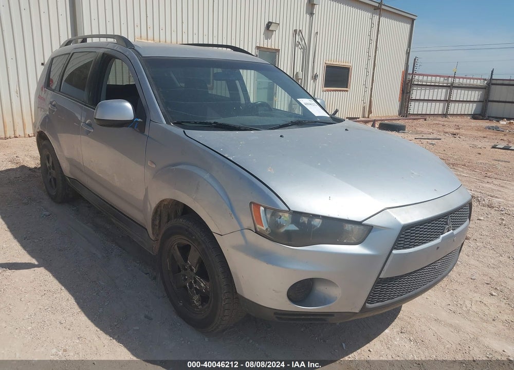 2010 MITSUBISHI OUTLANDER ES VIN: JA4AS2AW1AZ004563