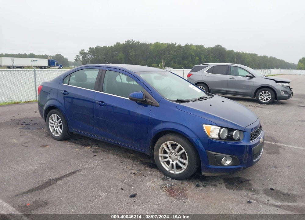 2013 CHEVROLET SONIC LT AUTO VIN: 1G1JC5SH7D4120722