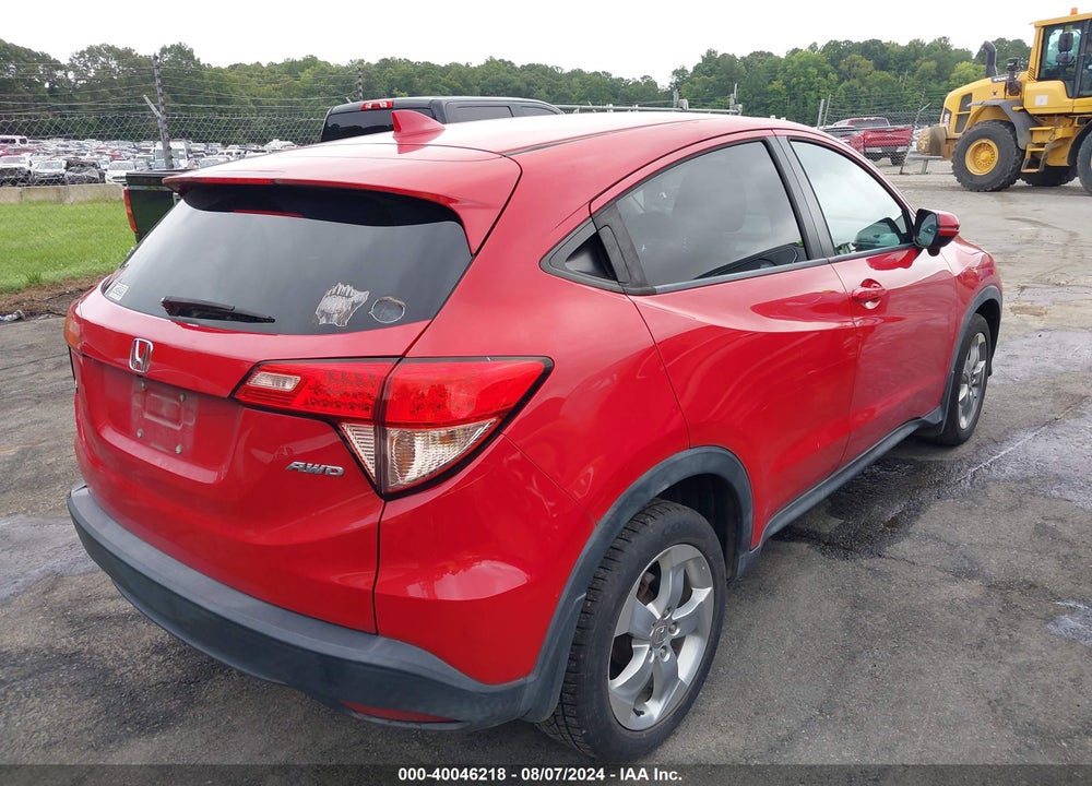 2016 HONDA HR-V EX VIN: 3CZRU6H56GM737302