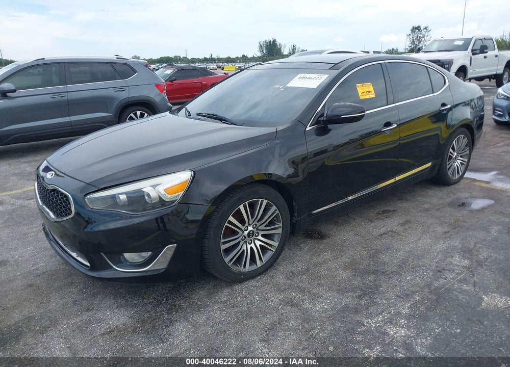 2014 KIA CADENZA PREMIUM VIN: KNALN4D72E5143312