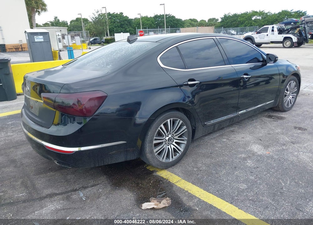2014 KIA CADENZA PREMIUM VIN: KNALN4D72E5143312
