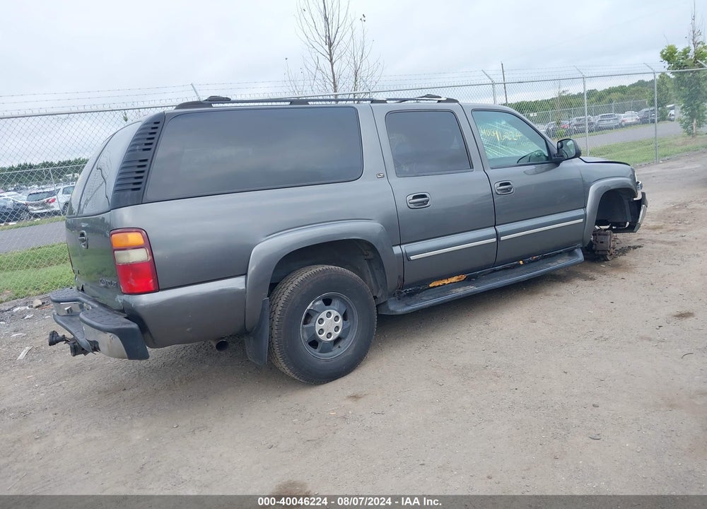 2002 CHEVROLET SUBURBAN 1500 LT VIN: 1GNFK16Z72J131639