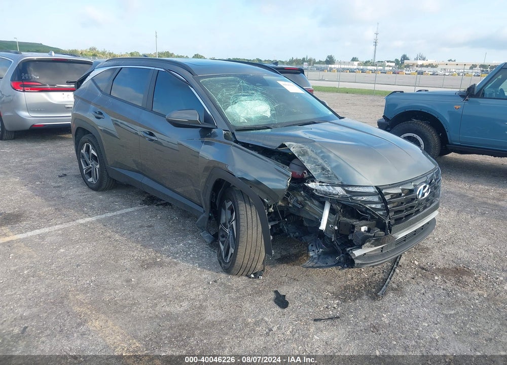2022 HYUNDAI TUCSON SEL VIN: 5NMJFCAEXNH136500