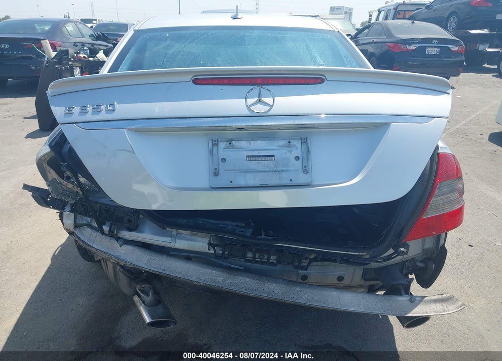 2007 MERCEDES-BENZ E 350 VIN: WDBUF56XX7B155296