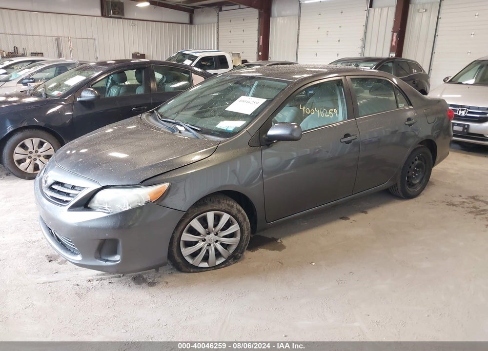 2013 TOYOTA COROLLA LE VIN: 2T1BU4EE3DC024054