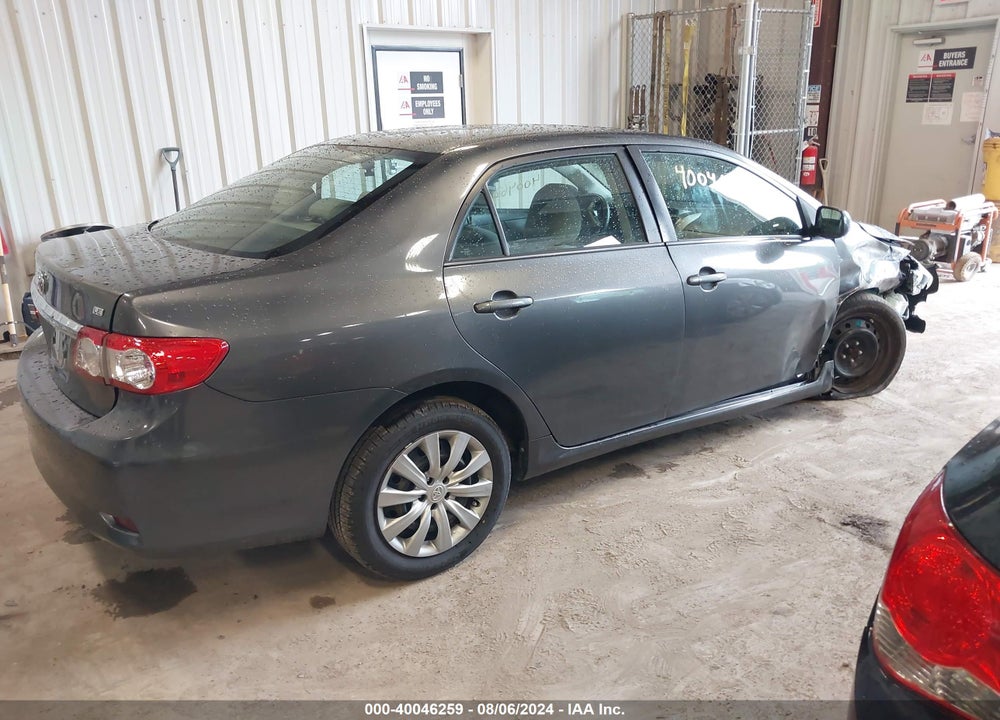 2013 TOYOTA COROLLA LE VIN: 2T1BU4EE3DC024054