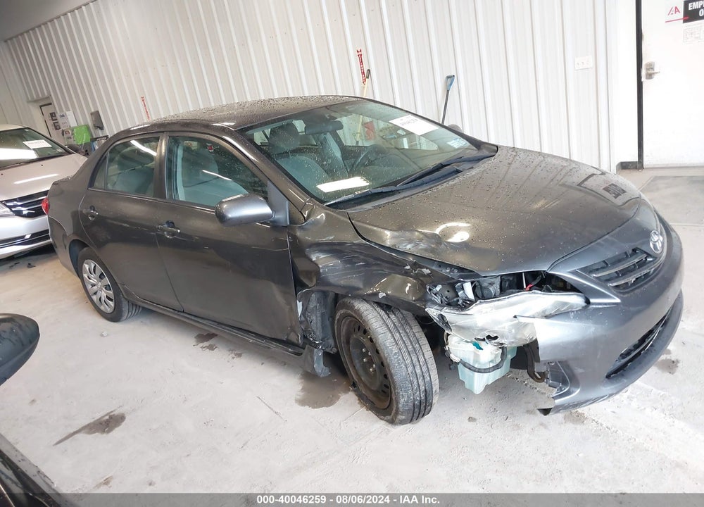 2013 TOYOTA COROLLA LE VIN: 2T1BU4EE3DC024054