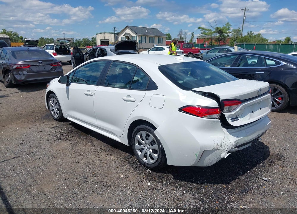2023 TOYOTA COROLLA LE VIN: 5YFB4MDE8PP000158