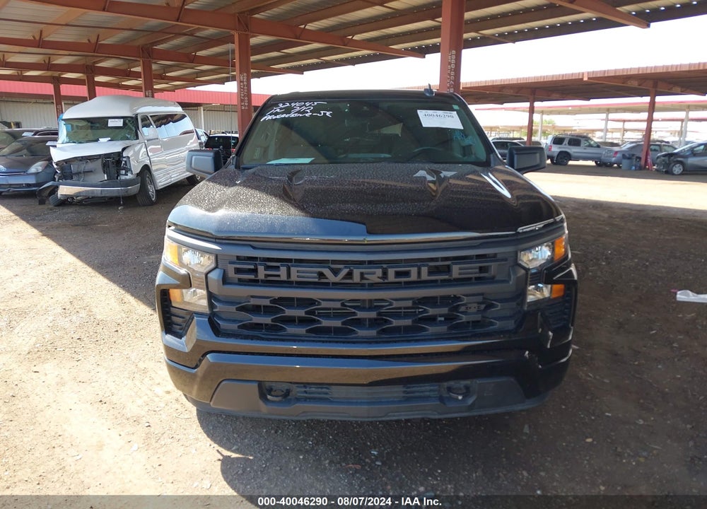 2022 CHEVROLET SILVERADO 1500 2WD SHORT BED CUSTOM VIN: 1GCPABEK6NZ555104