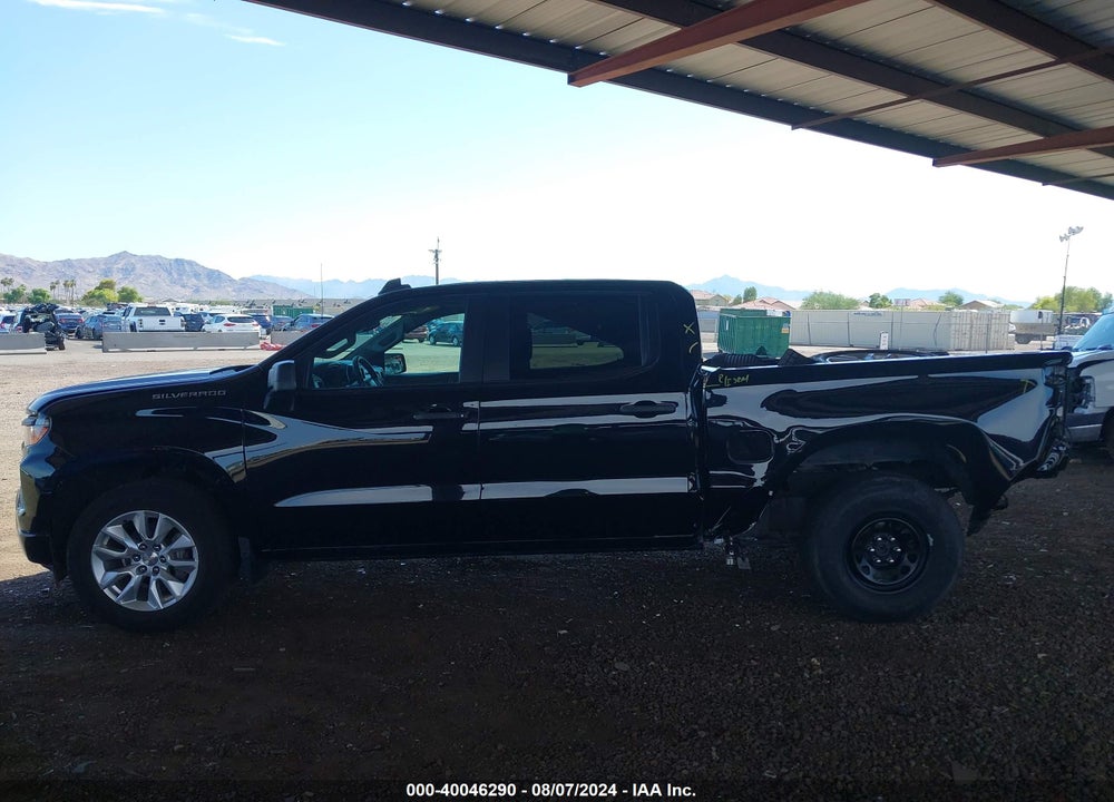 2022 CHEVROLET SILVERADO 1500 2WD SHORT BED CUSTOM VIN: 1GCPABEK6NZ555104