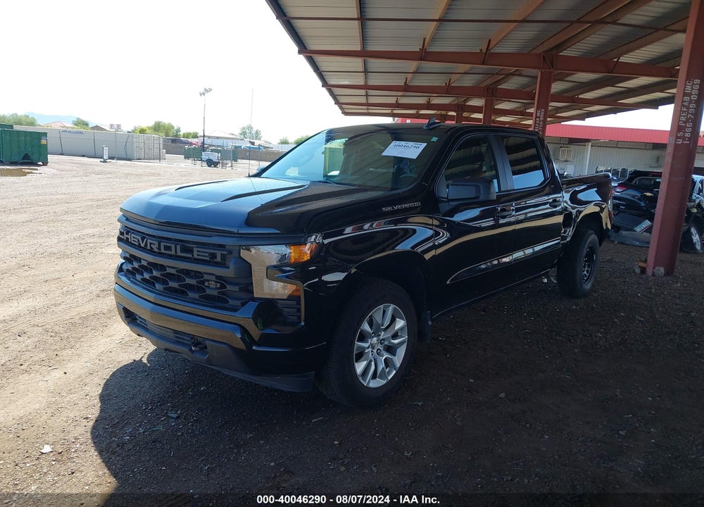 2022 CHEVROLET SILVERADO 1500 2WD SHORT BED CUSTOM VIN: 1GCPABEK6NZ555104