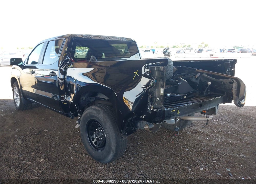 2022 CHEVROLET SILVERADO 1500 2WD SHORT BED CUSTOM VIN: 1GCPABEK6NZ555104