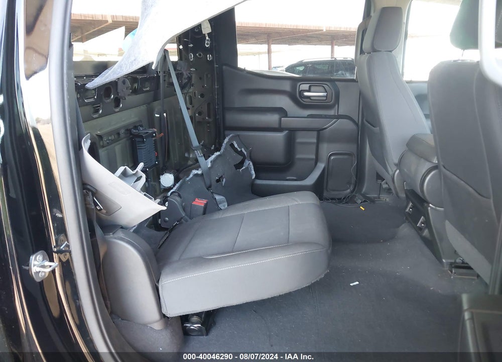 2022 CHEVROLET SILVERADO 1500 2WD SHORT BED CUSTOM VIN: 1GCPABEK6NZ555104