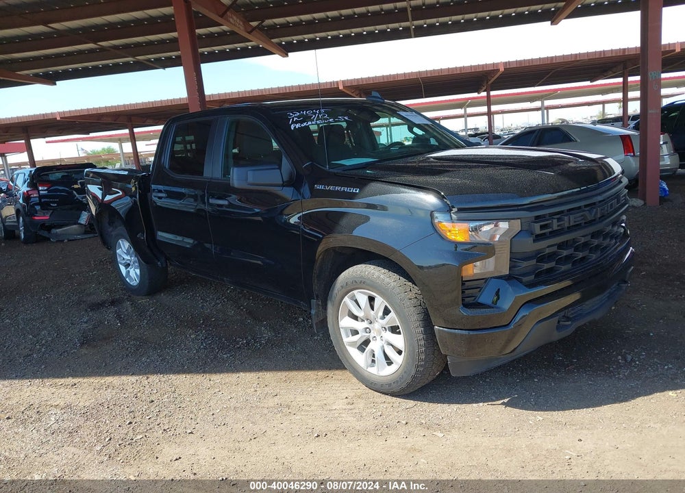 2022 CHEVROLET SILVERADO 1500 2WD SHORT BED CUSTOM VIN: 1GCPABEK6NZ555104