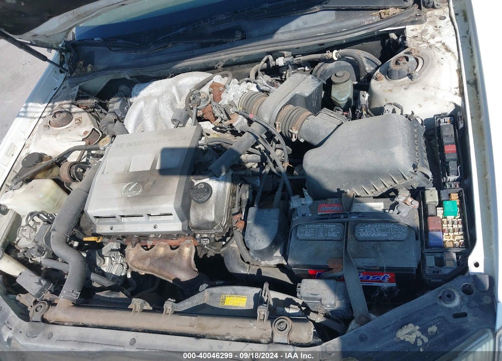 1998 LEXUS ES 300 VIN: JT8BF28G2W5024301