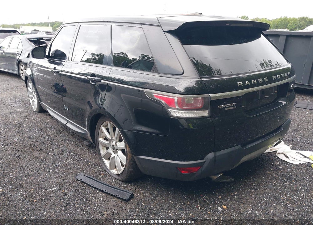 2015 LAND ROVER RANGE ROVER SPORT 3.0L V6 SUPERCHARGED HSE VIN: SALWR2VF8FA603797