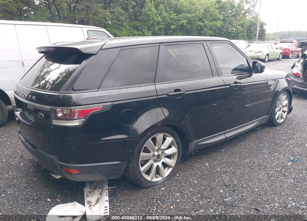 2015 LAND ROVER RANGE ROVER SPORT 3.0L V6 SUPERCHARGED HSE VIN: SALWR2VF8FA603797