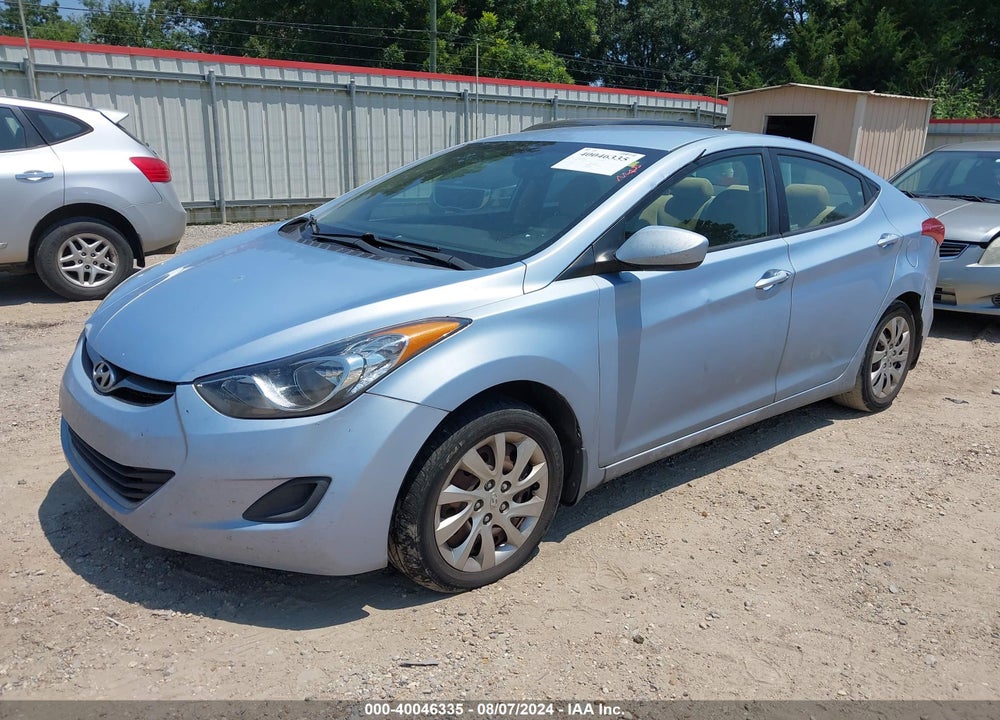 2012 HYUNDAI ELANTRA VIN: KMHDH4AE8CU469230