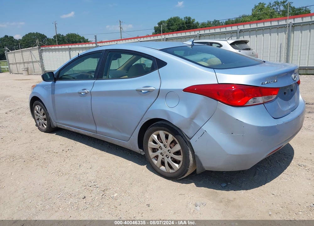 2012 HYUNDAI ELANTRA VIN: KMHDH4AE8CU469230