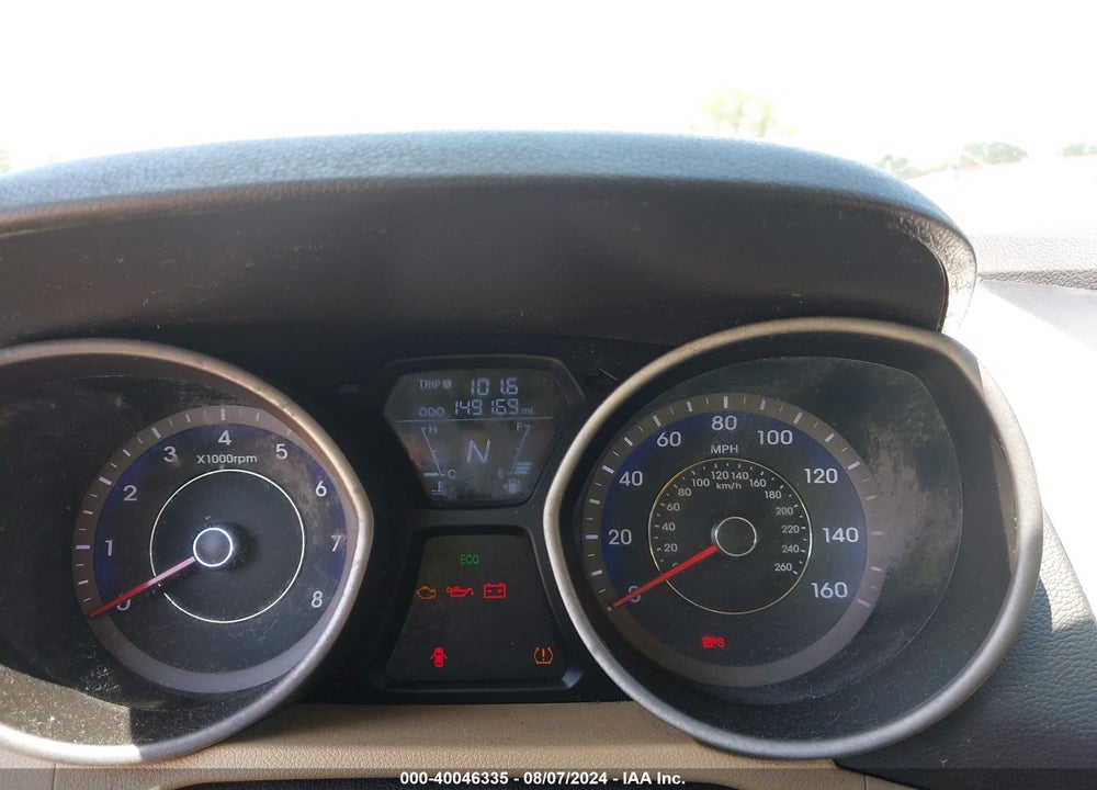 2012 HYUNDAI ELANTRA VIN: KMHDH4AE8CU469230
