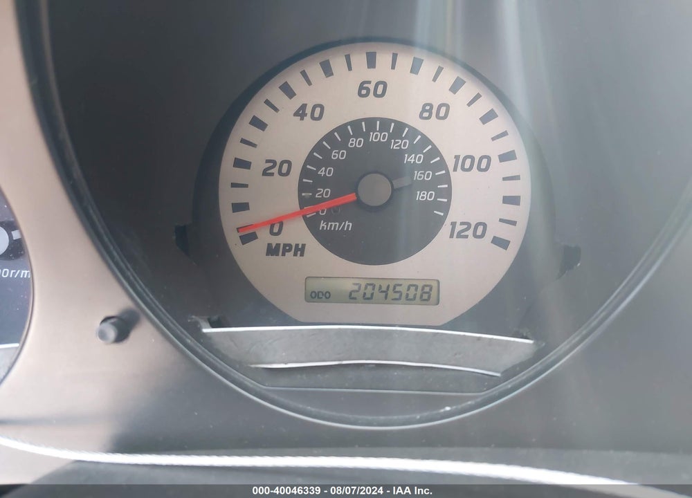 2004 NISSAN XTERRA XE VIN: 5N1ED28T24C651747