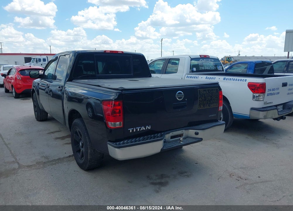 2011 NISSAN TITAN S VIN: 1N6BA0EK5BN312849