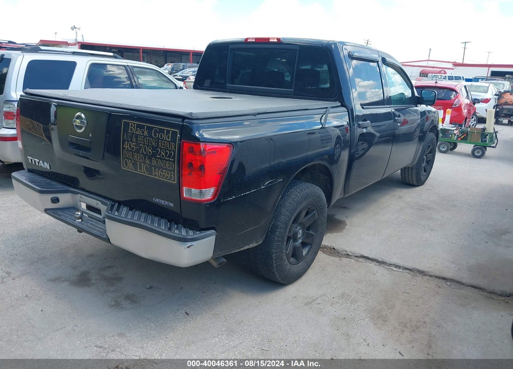 2011 NISSAN TITAN S VIN: 1N6BA0EK5BN312849