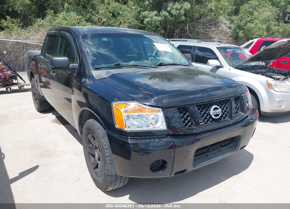 2011 NISSAN TITAN S VIN: 1N6BA0EK5BN312849