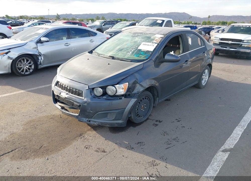 2013 CHEVROLET SONIC LT AUTO VIN: 1G1JC5SB9D4194588