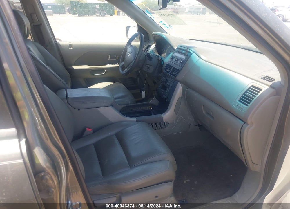 2007 HONDA PILOT EX-L VIN: 5FNYF28577B027236