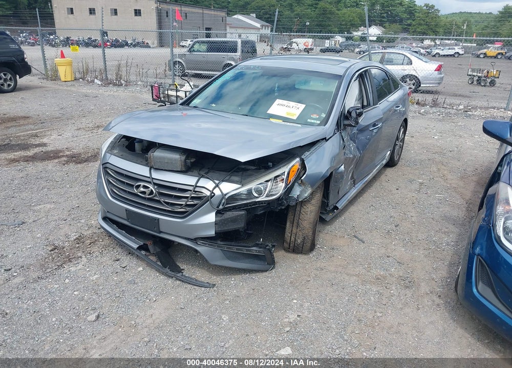 2016 HYUNDAI SONATA SPORT VIN: 5NPE34AFXGH371610