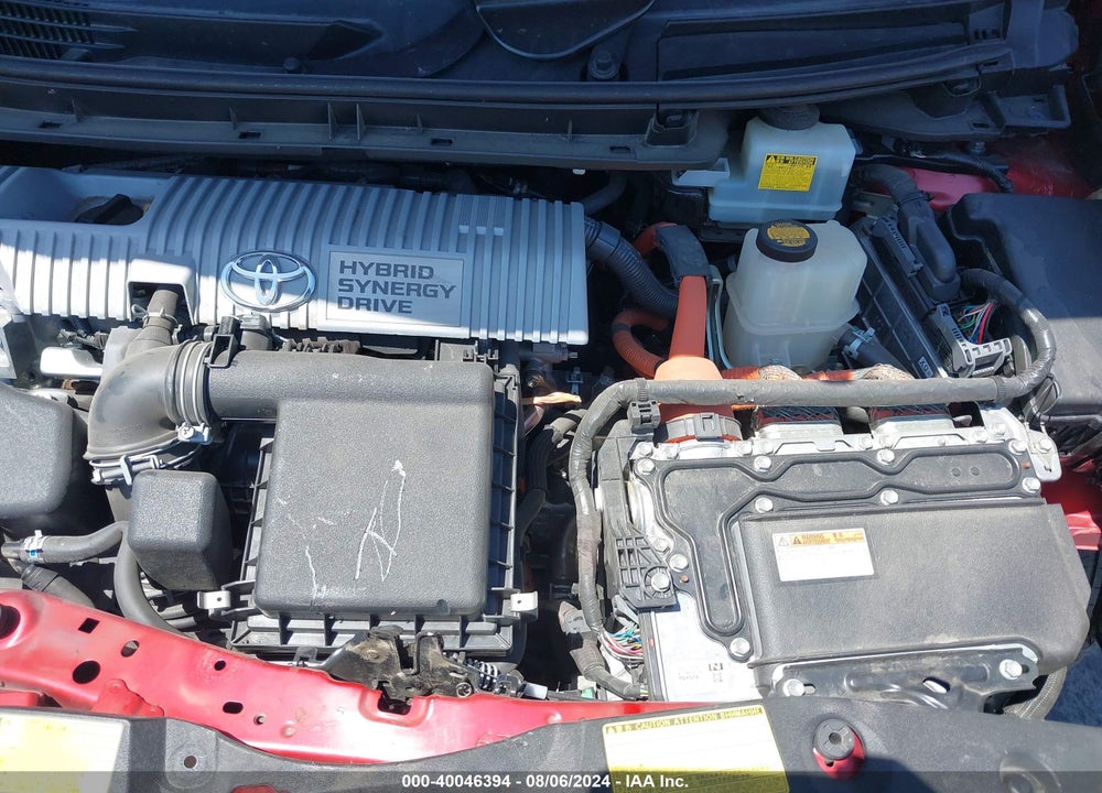 2014 TOYOTA PRIUS TWO VIN: JTDKN3DU4E1741083