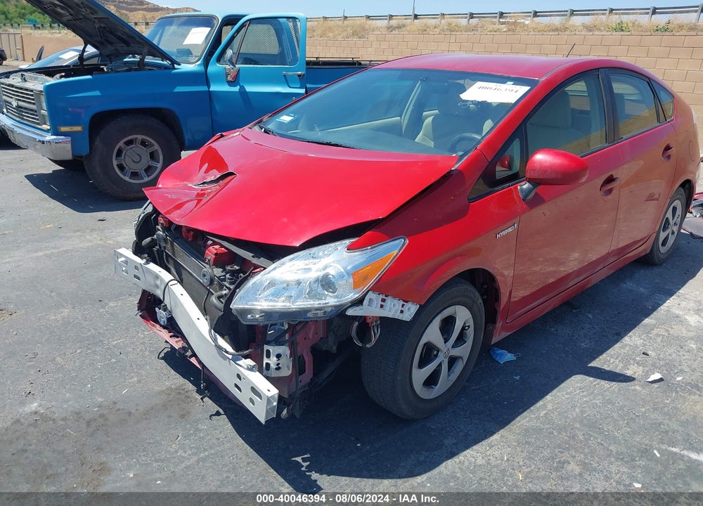2014 TOYOTA PRIUS TWO VIN: JTDKN3DU4E1741083